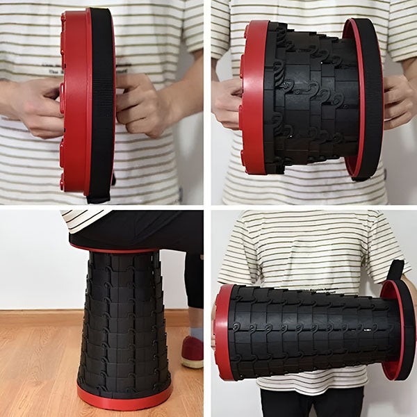 Folding Portable Collapsible Outdoor Camping Stool Chair Seat