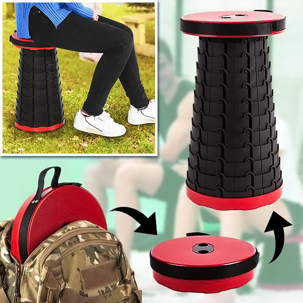 Folding Portable Collapsible Outdoor Camping Stool Chair Seat