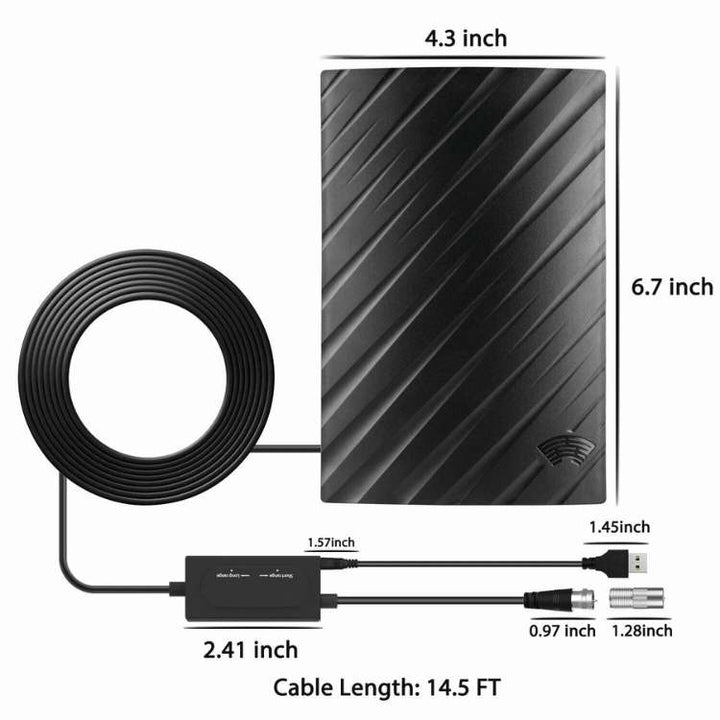 Indoor Flat Panel 4K TV Aerial Antenna