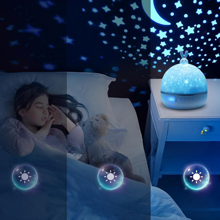 LED Galaxy Star Projector Night Light Lamp for Bedroom