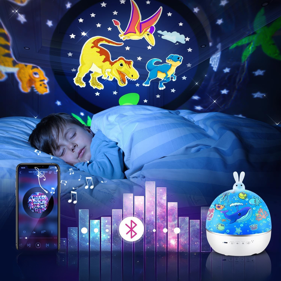 LED Galaxy Star Projector Night Light Lamp for Bedroom