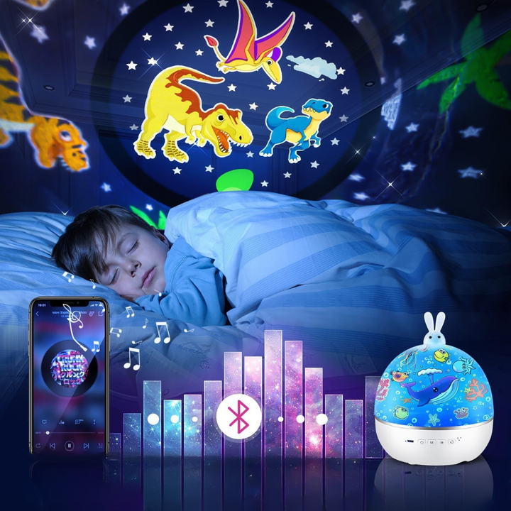 LED Galaxy Star Projector Night Light Lamp for Bedroom