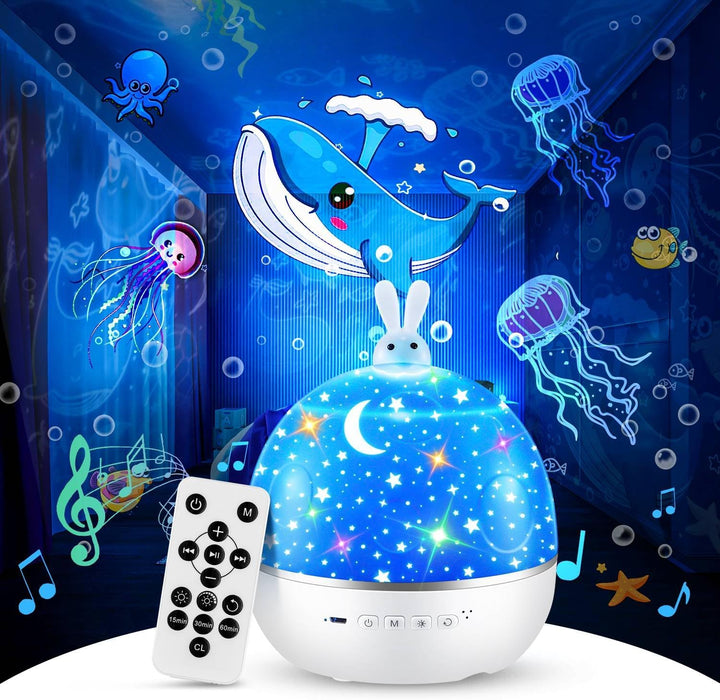 LED Galaxy Star Projector Night Light Lamp for Bedroom