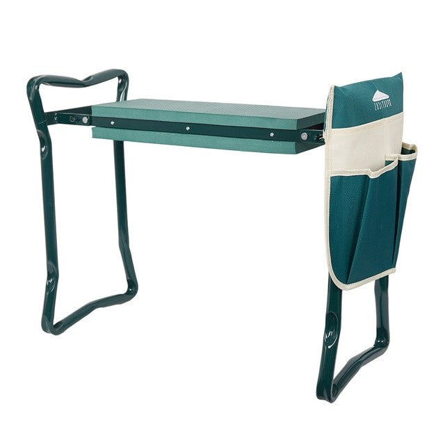 Foldable Garden Kneeler Seat and Tool Bench Gardening Stool