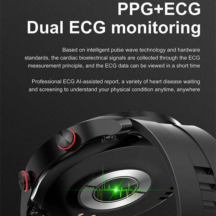Smartwatch Blood Pressure Heart Rate Monitor Health Tracker