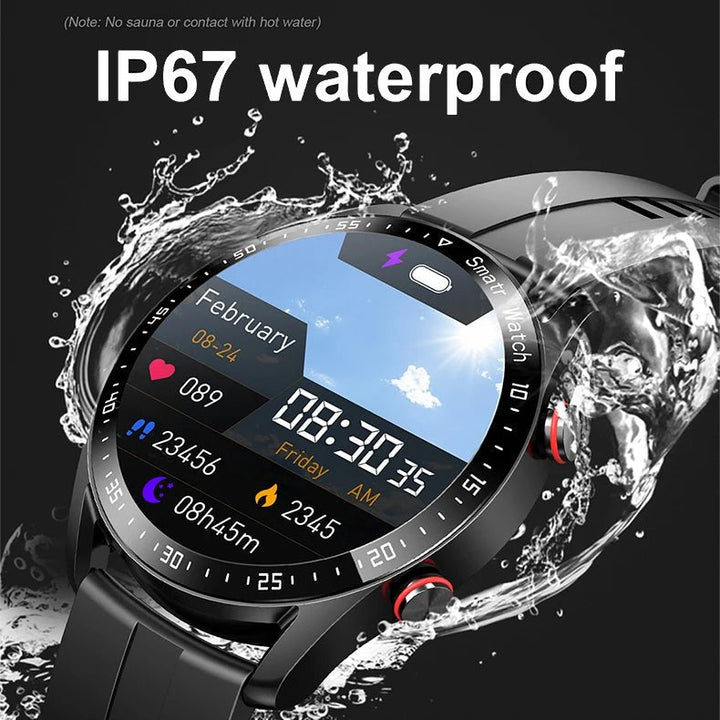 Smartwatch Blood Pressure Heart Rate Monitor Health Tracker