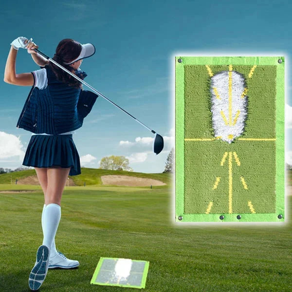 Golf Training Swing Analysis Mat for Swing Detection