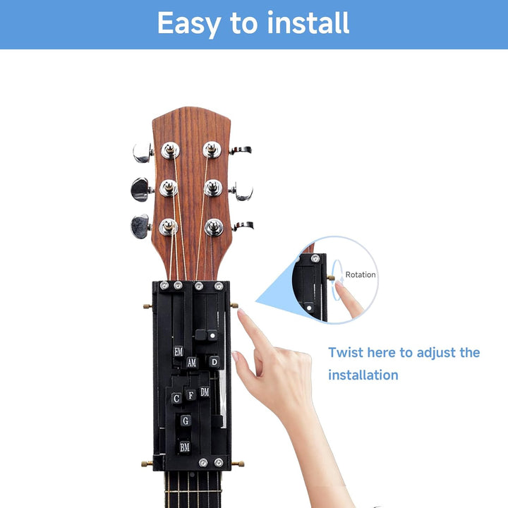 Acoustic Guitar Chord Trainer Learning Tool Device