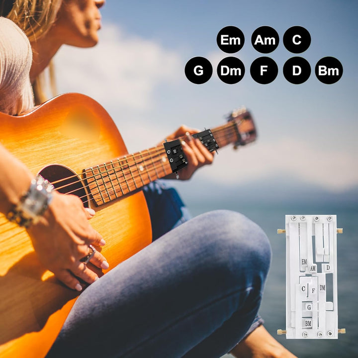 Acoustic Guitar Chord Trainer Learning Tool Device