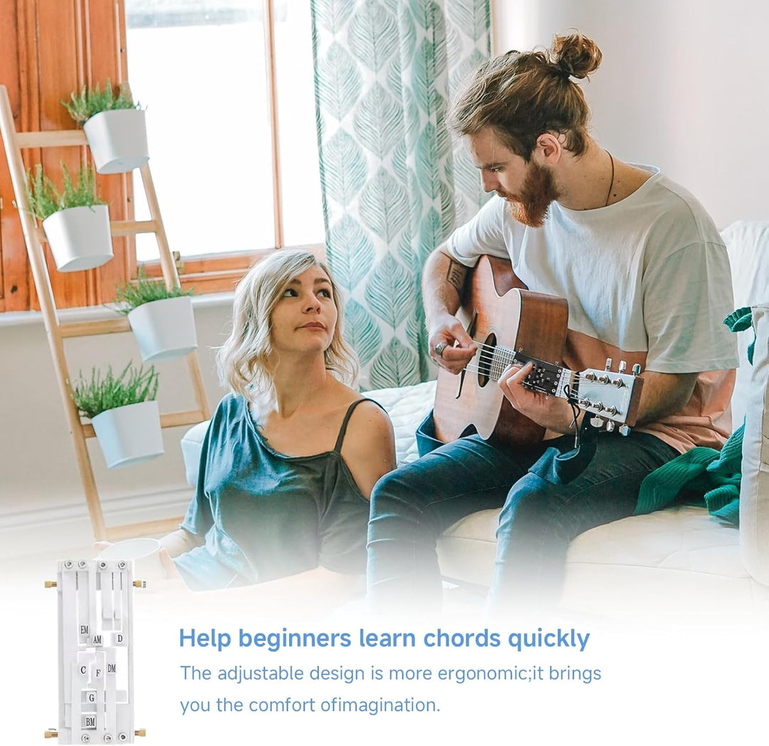 Acoustic Guitar Chord Trainer Learning Tool Device