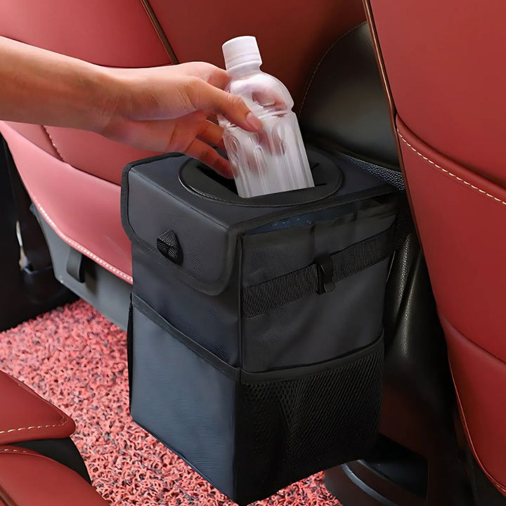 Hanging Waterproof Car Trash Can Bin Container