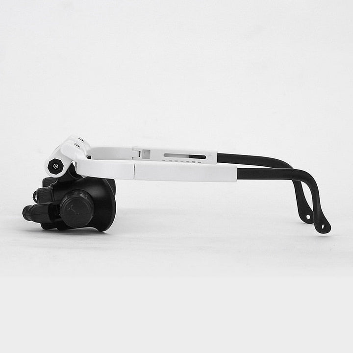Headband Magnifying Glasses with LED Light Adjustable Lens