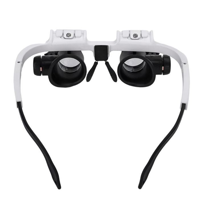 Headband Magnifying Glasses with LED Light Adjustable Lens