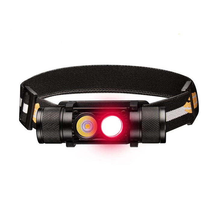 Rechargeable LED Headlamp Flashlight with Adjustable Strap
