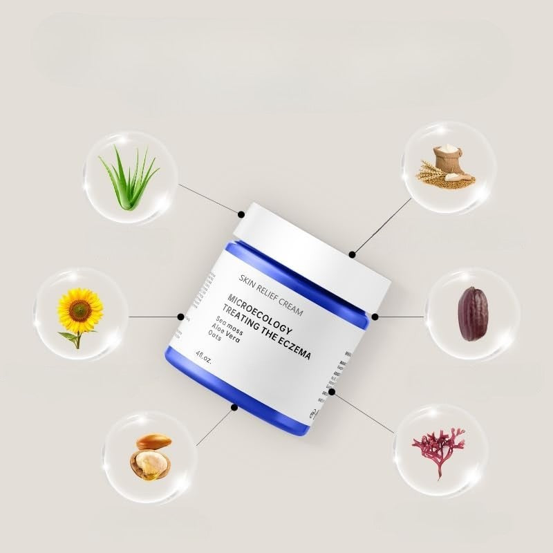 Eczema Relief Cream Skin Treatment Soothing Cream for Irritated Skin