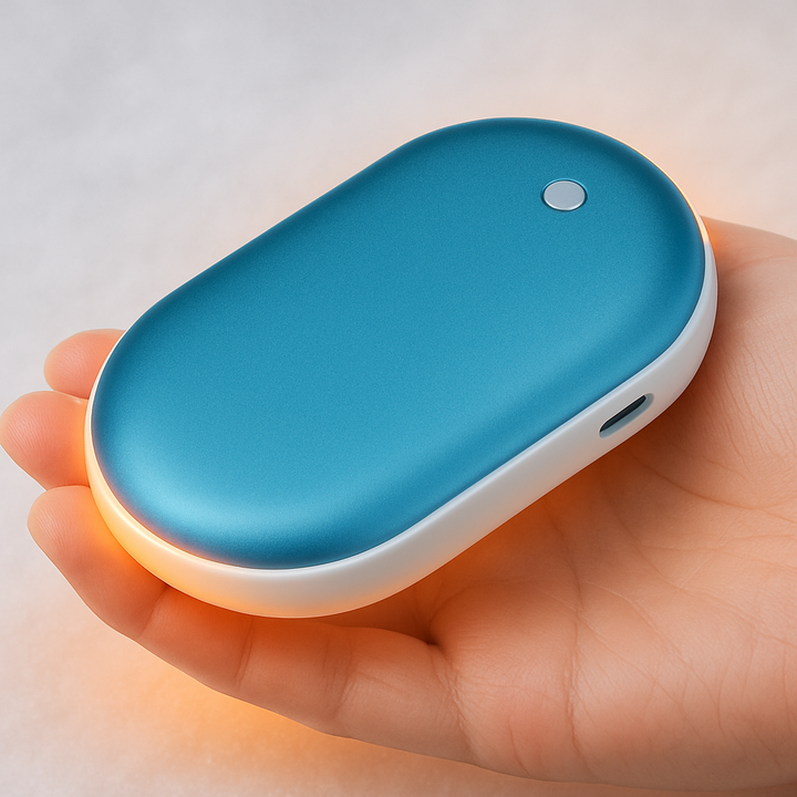 Rechargeable Portable Hand Warmer Power Bank Battery Charger Device