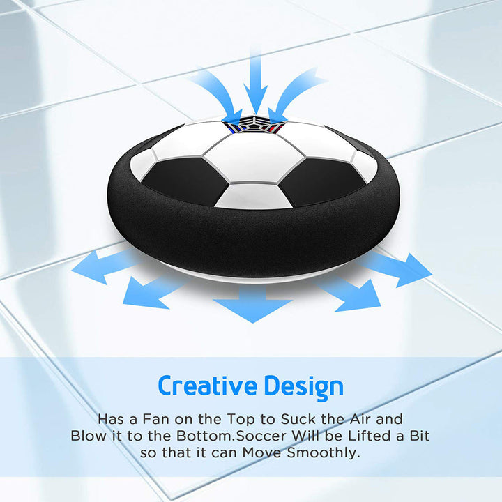Indoor Hover Soccer Balls 2 Pack Floating Soccer Ball Set