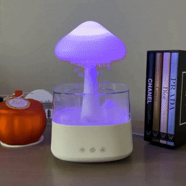 Mushroom Cloud Shape Ultrasonic Cool Mist Humidifier