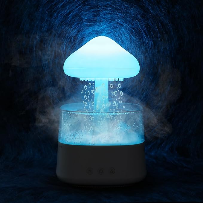 Mushroom Cloud Shape Ultrasonic Cool Mist Humidifier