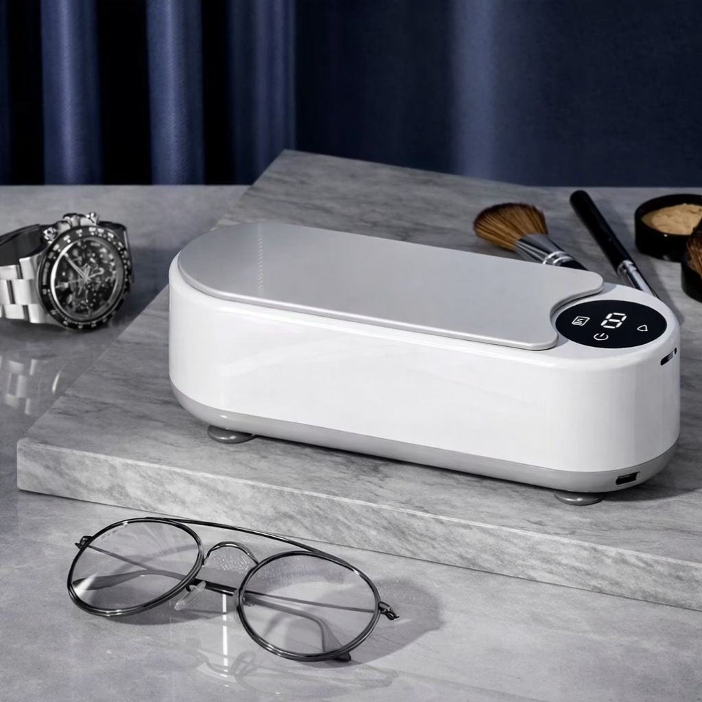 Ultrasonic Portable Cleaner for Glasses Jewelry Watches