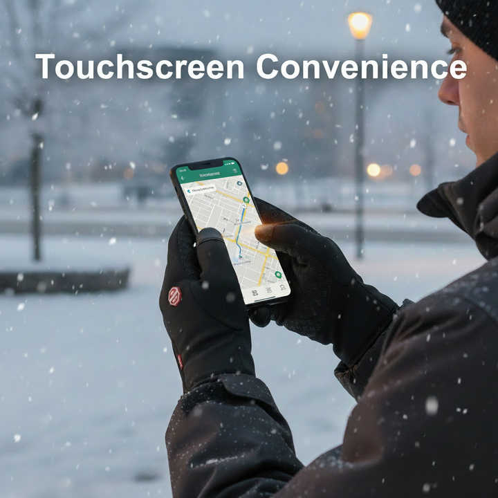 Waterproof Touchscreen Winter Gloves for Outdoor Activities