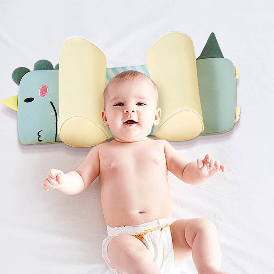 Adjustable Newborn Baby Head Support Pillow with Breathable Cover