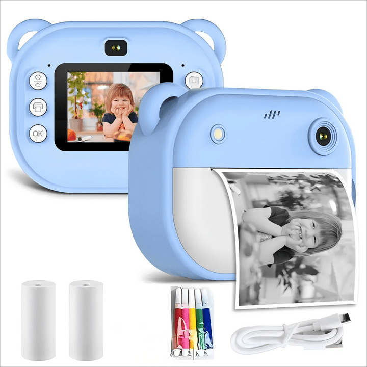 Portable Inkless Thermal Instant Photo Printer Camera