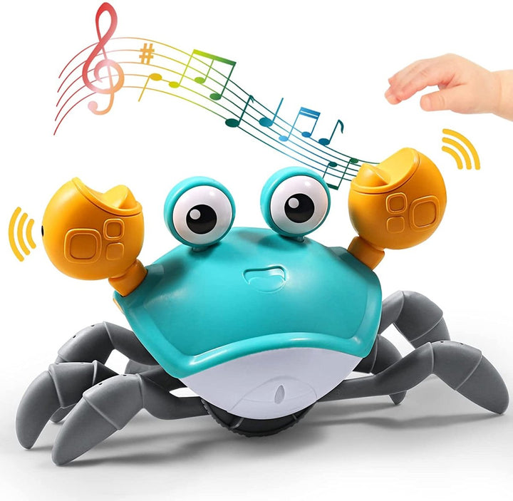 Mechanical Crawling Crab Toy Moving Animal Toy for Kids