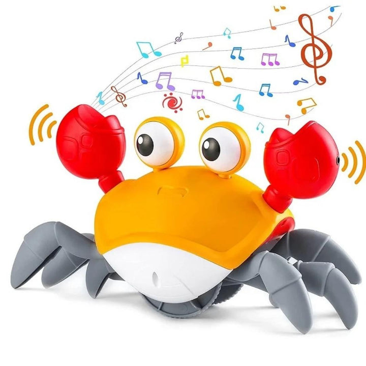 Mechanical Crawling Crab Toy Moving Animal Toy for Kids