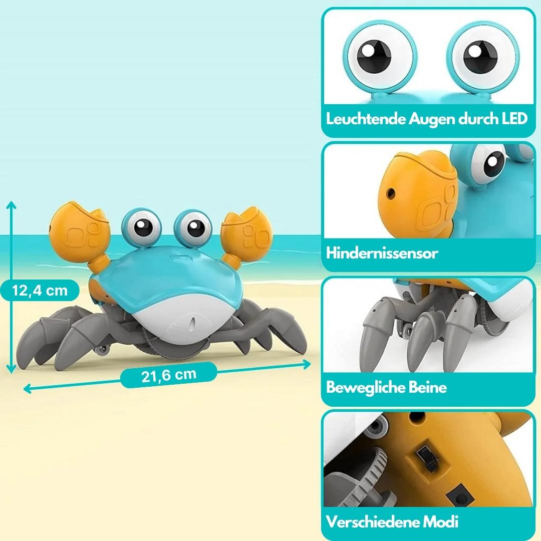 Mechanical Crawling Crab Toy Moving Animal Toy for Kids