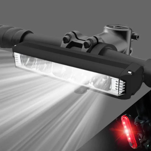 LED Bicycle Front Light Rechargeable Waterproof Bike Headlight
