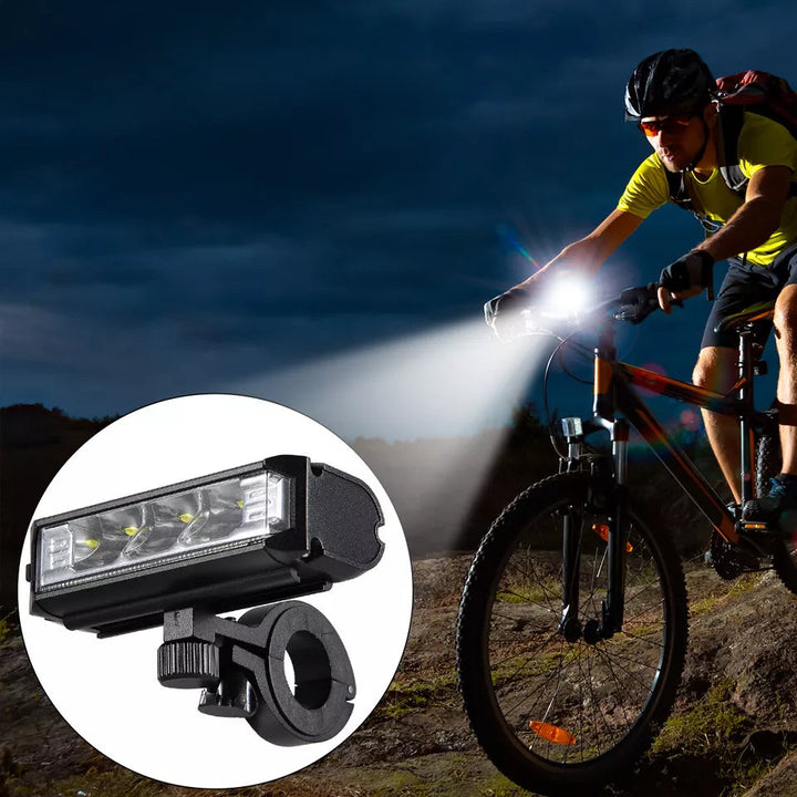 LED Bicycle Front Light Rechargeable Waterproof Bike Headlight