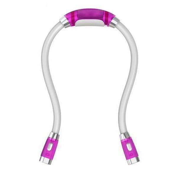 Flexible LED Neckband Hands Free LED Headlamp Light