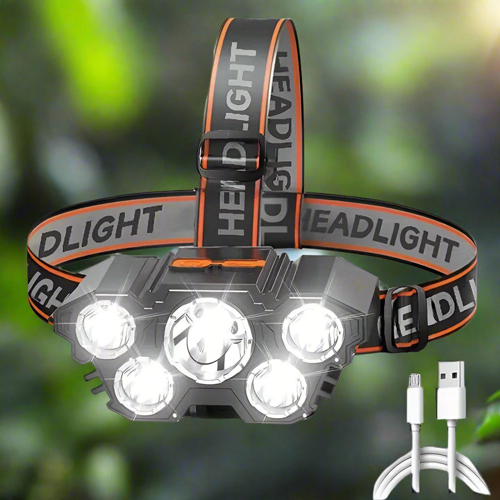 LED Rechargeable Headlamp Portable LED Hunting Headlamp Light