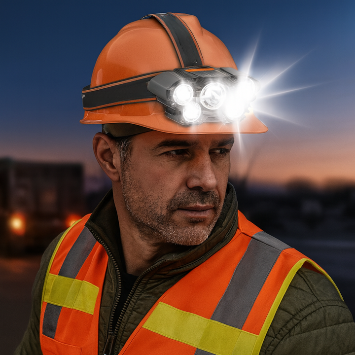 LED Rechargeable Headlamp Portable LED Hunting Headlamp Light