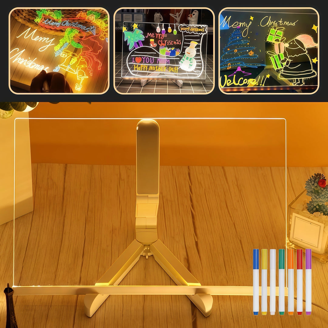 LED Writing Board Drawing Tablet for Kids