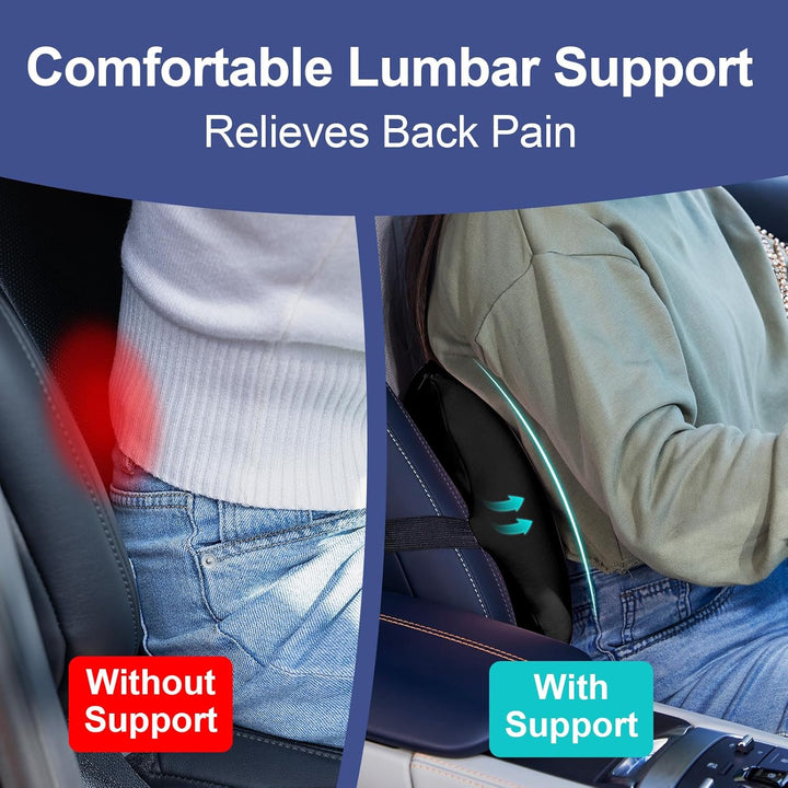 Memory Foam Lumbar Support Pillow Back Cushion Cushion