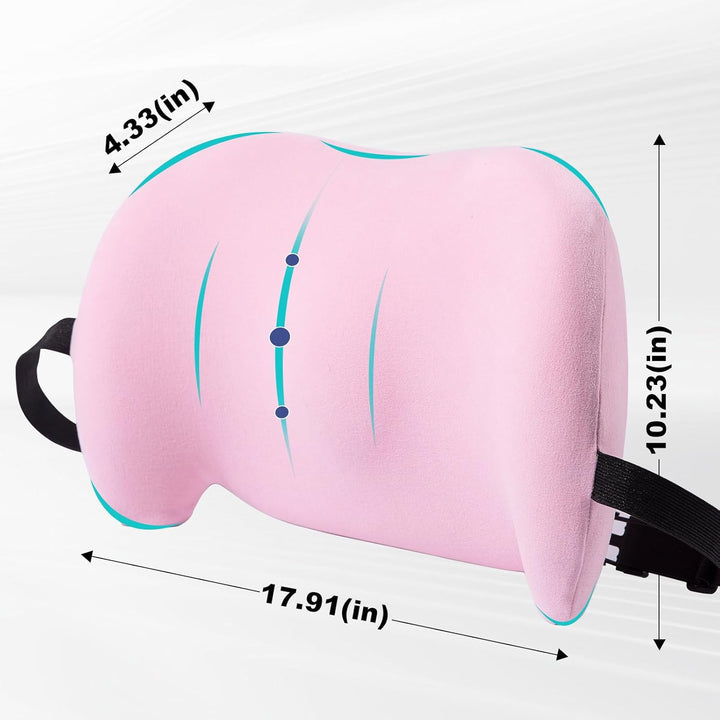 Memory Foam Lumbar Support Pillow Back Cushion Cushion