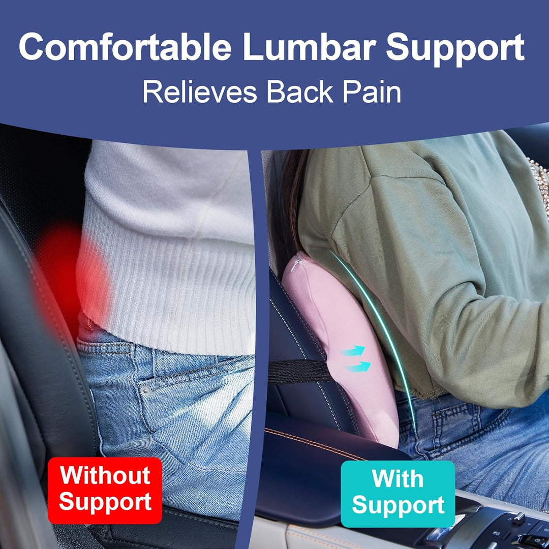 Memory Foam Lumbar Support Pillow Back Cushion Cushion