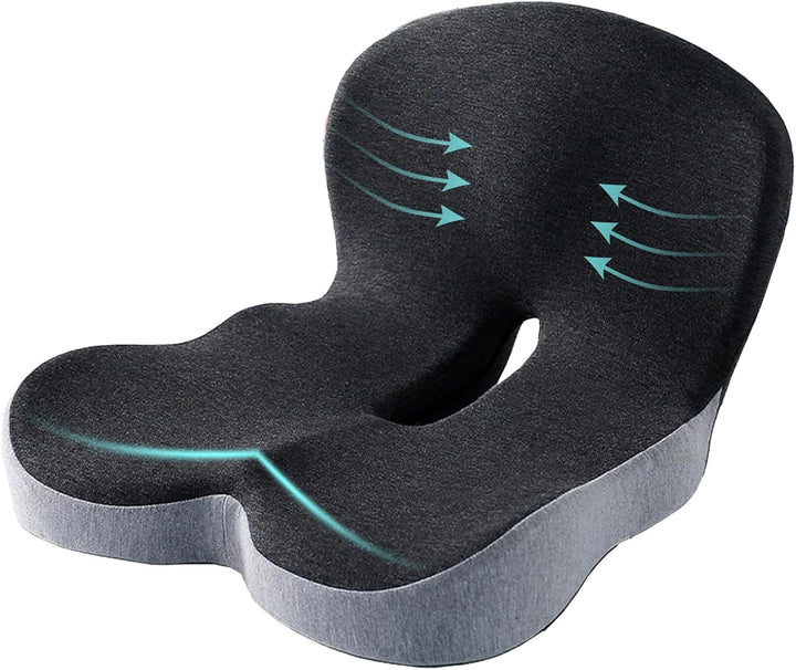 Memory Foam Seat Cushion for Office Chair and Truck Seat Cushion