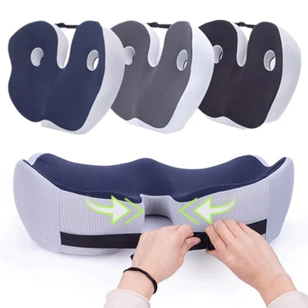 Memory Foam Orthopedic Seat Cushion Tailbone Coccyx Support Pad
