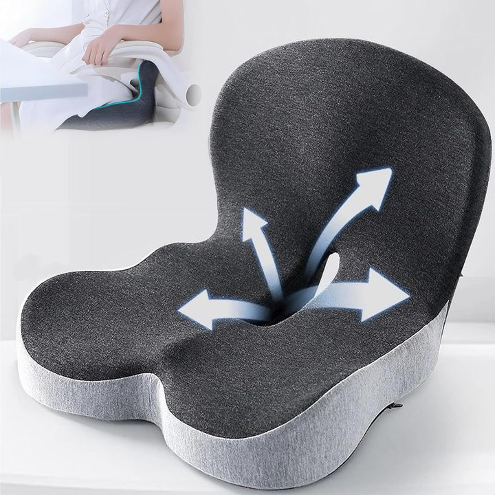 Memory Foam Seat Cushion for Car and Truck Drivers