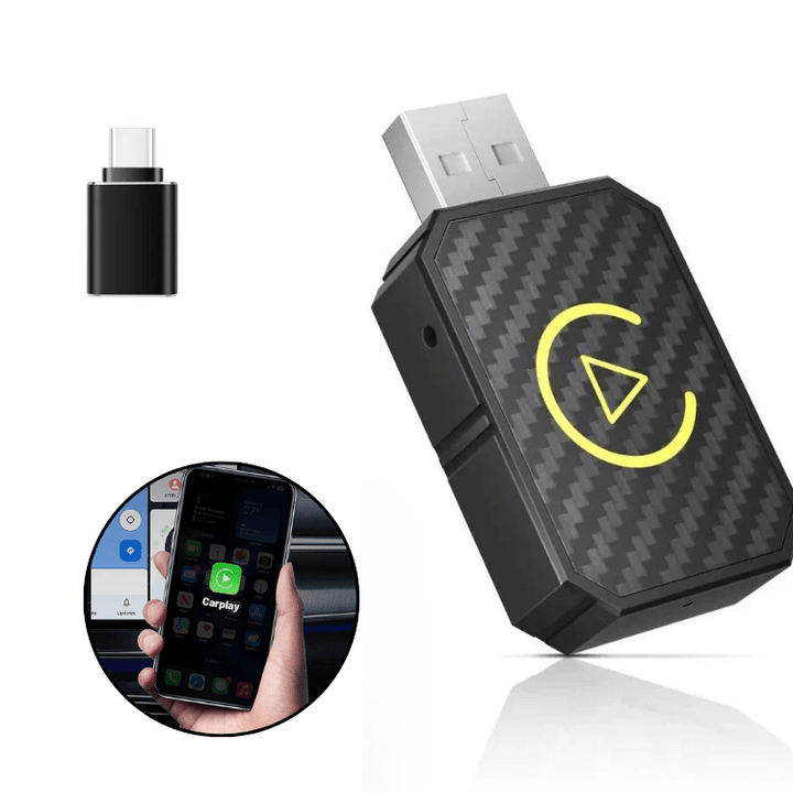 Wireless CarPlay Adapter USB Dongle Mini Compact for Car Integration