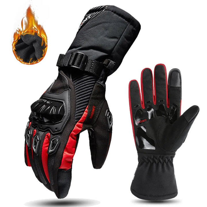 Motorcycle Riding Gloves Insulated Thermal Protective Gloves