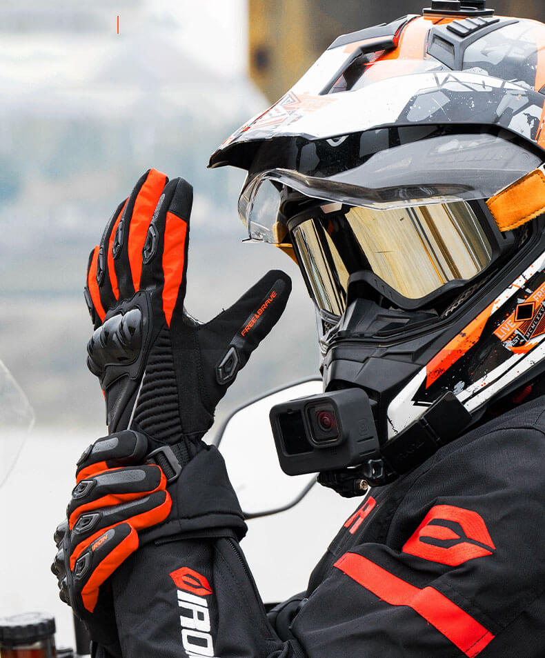 Motorcycle Riding Gloves Insulated Thermal Protective Gloves