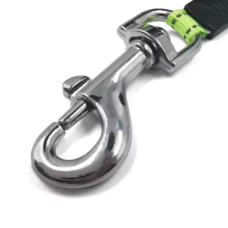 Double Dog Leash with Built-in LED Flashlight
