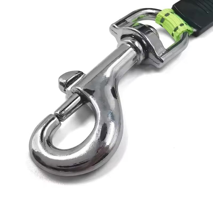 Double Dog Leash with Built-in LED Flashlight