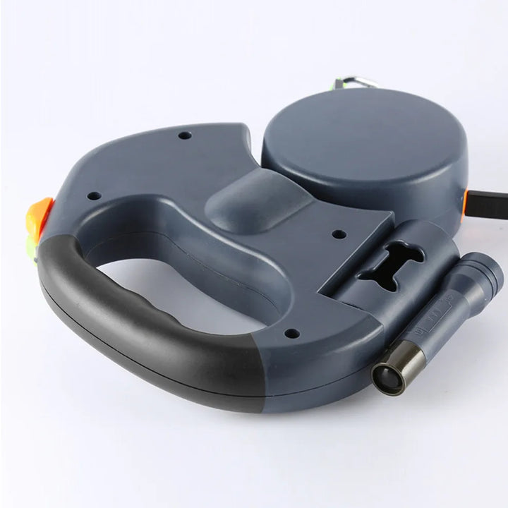 Double Dog Leash with Built-in LED Flashlight