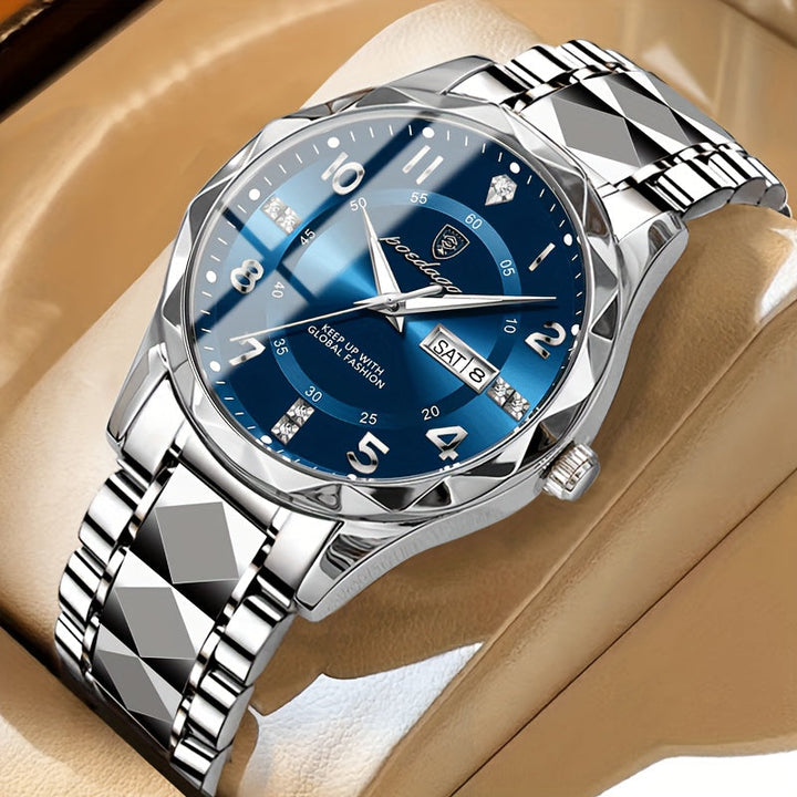 Waterproof Circular Sports Watch Multifunctional for Men