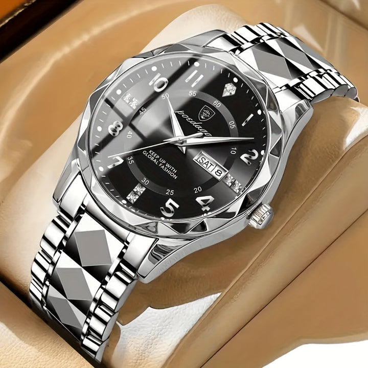 Waterproof Circular Sports Watch Multifunctional for Men